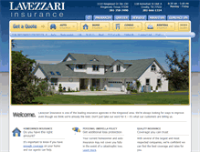 Tablet Screenshot of lavezzariins.com